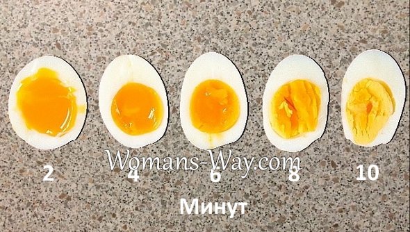 Сколько времени нужно варить яйца всмятку или вкрутую
