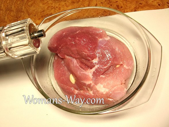 Мясо свинины для запекания в духовке