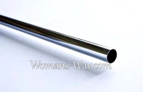 Хромированная труба 16 мм, для рейлинга