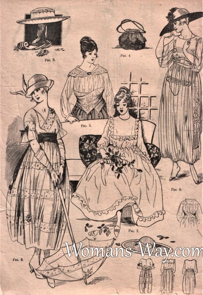 Изысканные ажурные дамские наряды и аксессуары